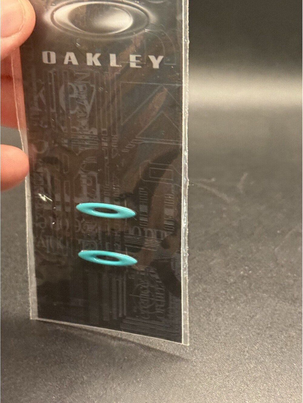 Oakley Racing Jacket OEM Light Blue Icon Replacement